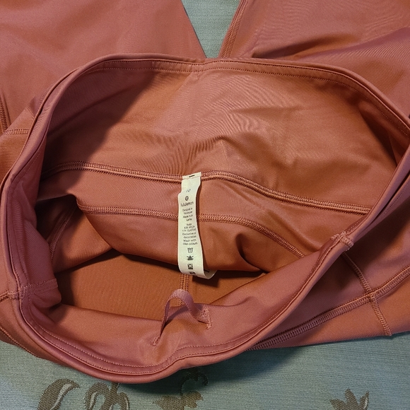 Lululemon Fast and Free Crop II 19" Cherry Tint - Picture 7 of 12